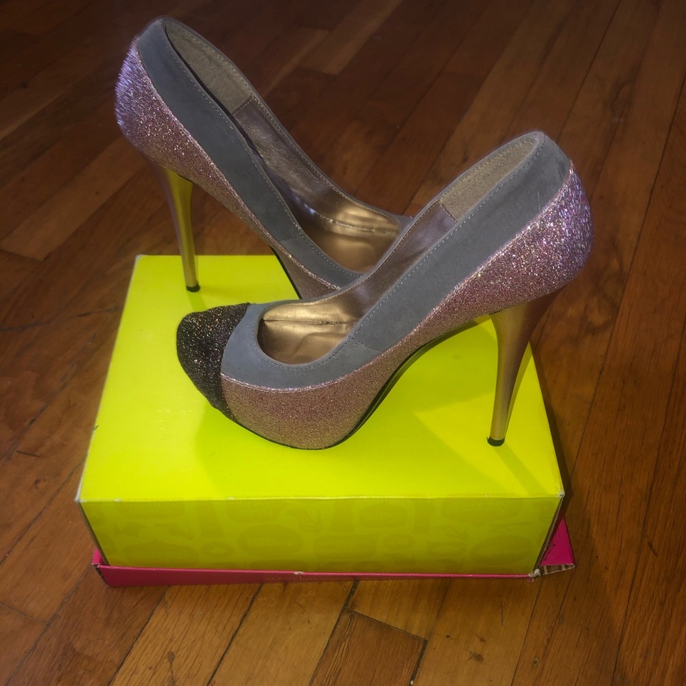Glitter heel (Pump)